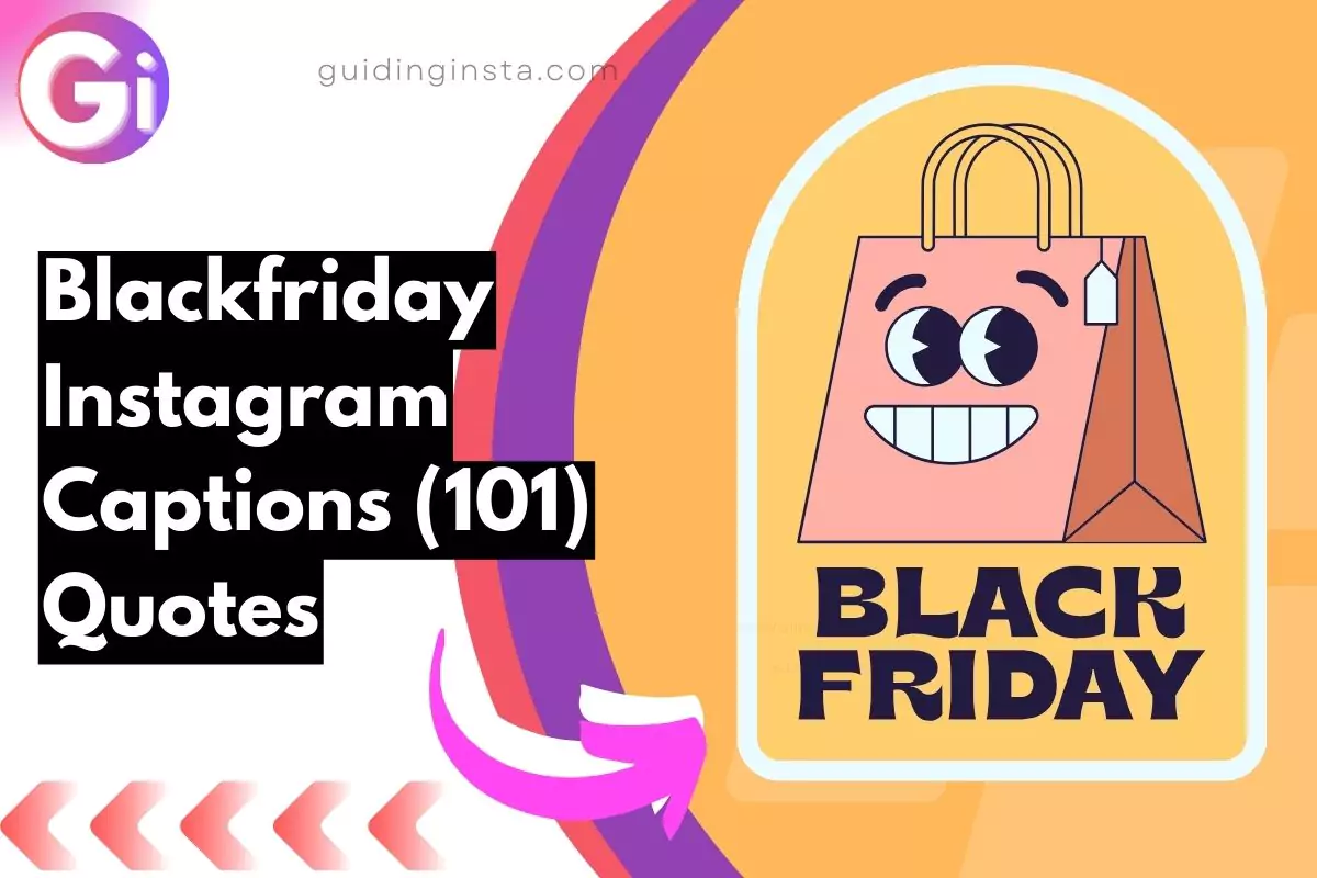 black friday screenshot with overlay text black friday captions for instagram