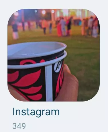 instagram gallery folder cropped