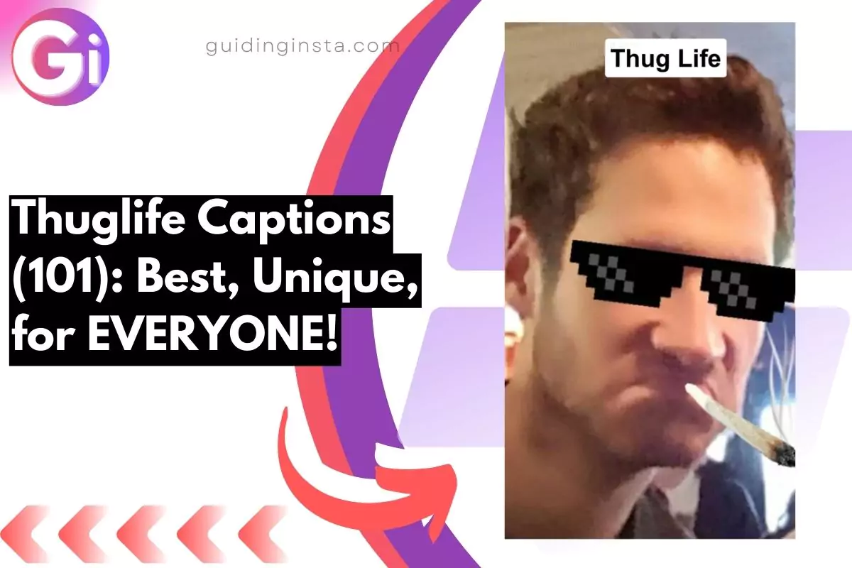 man thuglife image with overlay text for instagram everyone