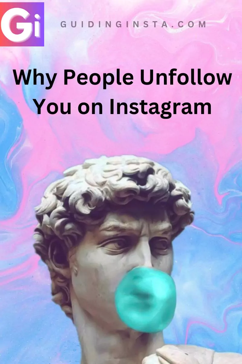 overlay text with image Why People Unfollow You on Instagram