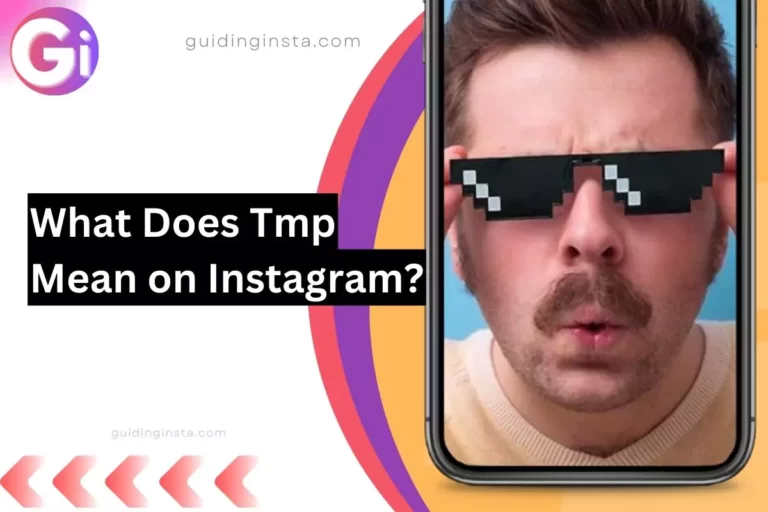 screenshot of instagram user with What Does Tmp Mean on Instagram