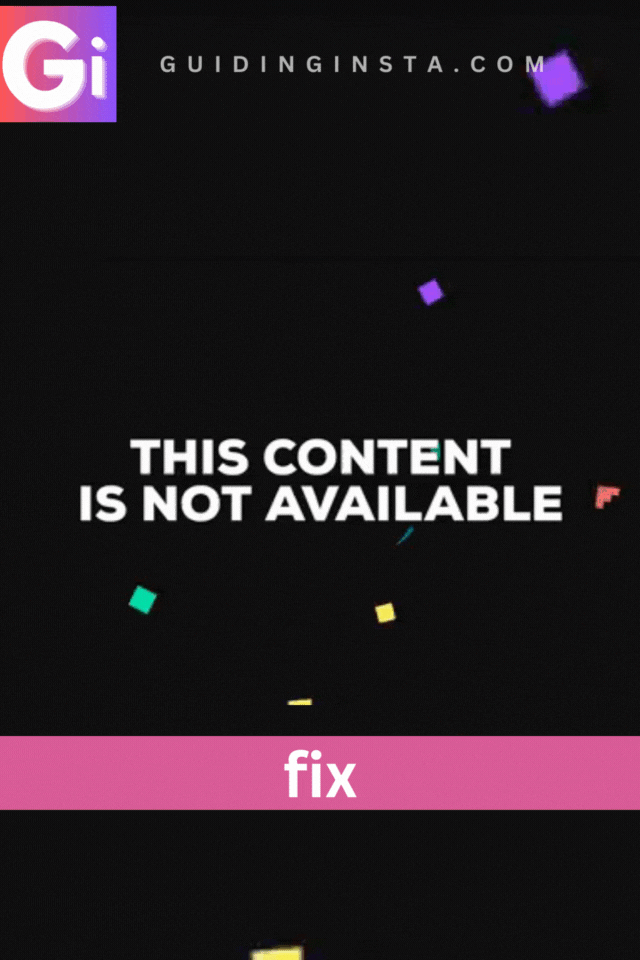 gif of This Content is Not Available GIF on Instagram